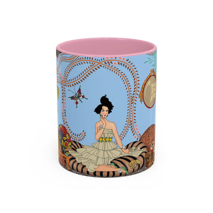 Minuit … ou l’appartement à la mode by George Barbier Colorful Mugs (11oz, 15oz)
