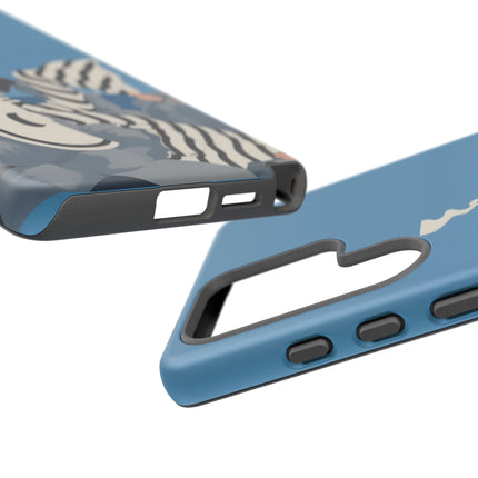 Art Deco Smoker Phone Case – Glamorous Lounging & Timeless Allure