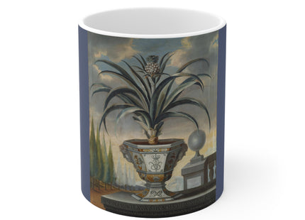 Pineapple Plant by David von Cöln Ceramic Mug 11oz
