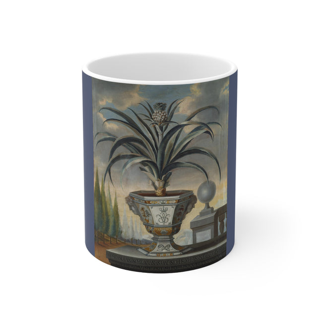 Pineapple Plant by David von Cöln Ceramic Mug 11oz