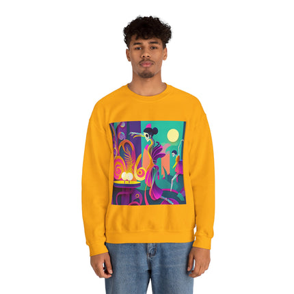 Dance of the Skeleton Ballerinas Unisex Heavy Blend™ Crewneck Sweatshirt