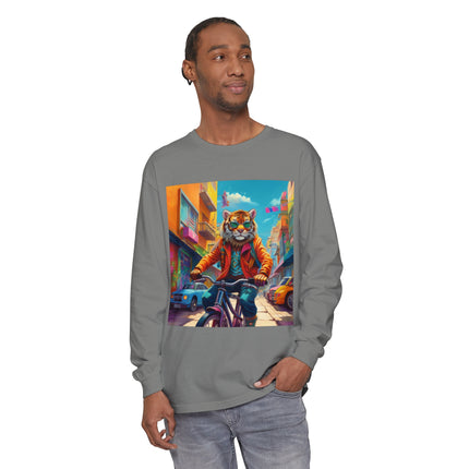 Urban Bike Ride Long Sleeve T-Shirt