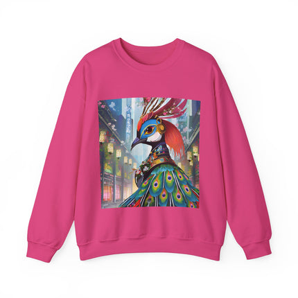 Techno Plumes Unisex Heavy Blend™ Crewneck Sweatshirt