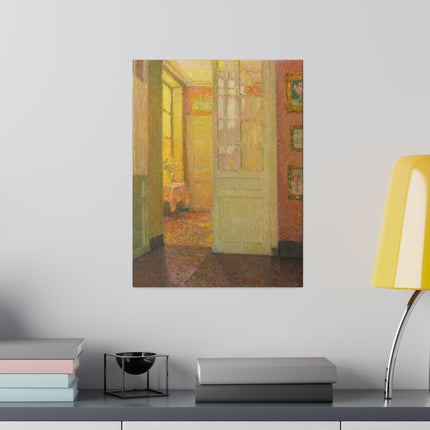 The Quiet Window – Henri Le Sidaner’s Poetic Interior