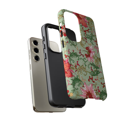 Flower Illustration by Owen Jones Phone Cases