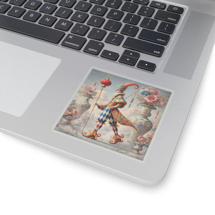 The Ornamental Jester Kiss-Cut Stickers (4 Stickers)