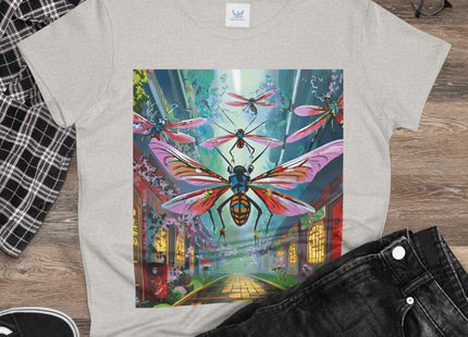 Neon Swarm Cotton Tee