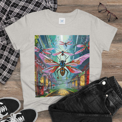 Neon Swarm Cotton Tee