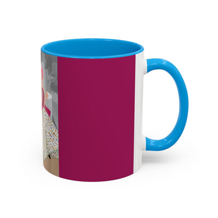 The Red Bird Colorful Mugs – Gentle Storybook Charm & Elegant Whimsy