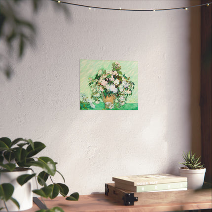 Roses by Vincent Van Gogh Matte Horizontal Posters