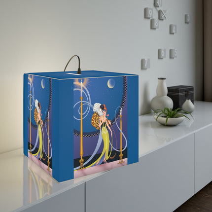 Smoke and Secrets Light Cube Lamp