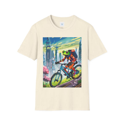 Cyberpunk Frog Softstyle T-Shirt