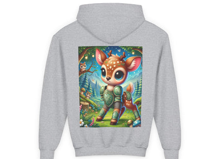 Fawn Defender Youth Heavy Blend Hooded Sweatshirt