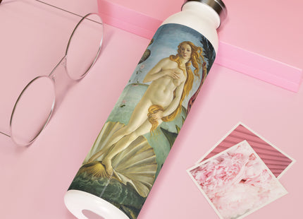 Birth of Venus by Sandro Botticelli Slim Water Bottle