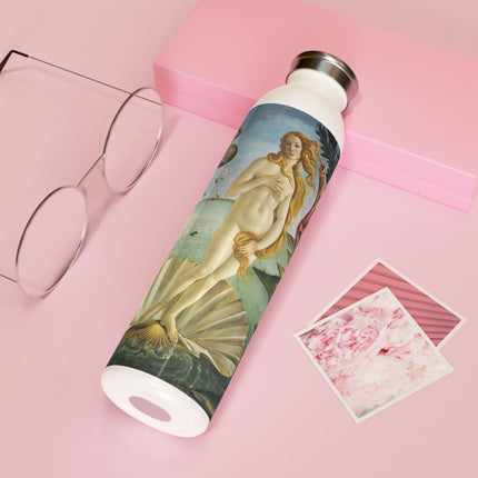 Birth of Venus by Sandro Botticelli Slim Water Bottle