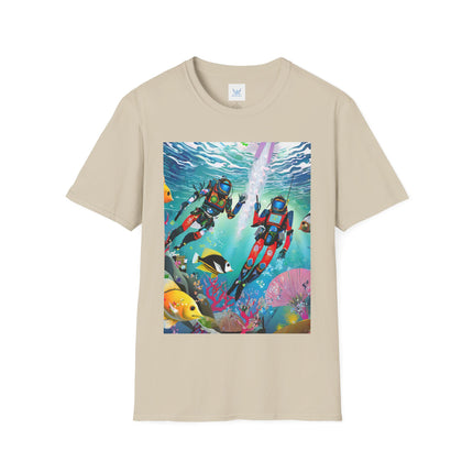FBI Robot Dive Team Softstyle T-Shirt