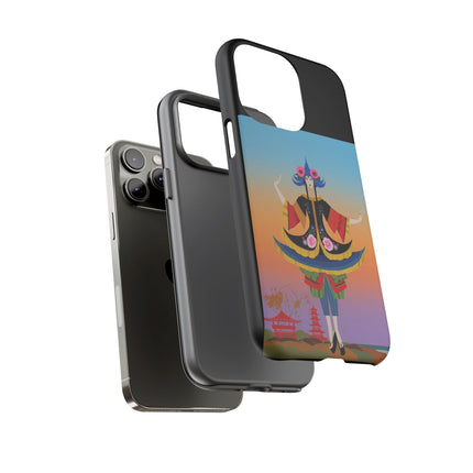 Colorful Dancer Phone Case – Vibrant Grace & Cultural Elegance