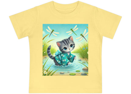 Kitten by the Still Waters Baby Short Sleeve T-Shirt
