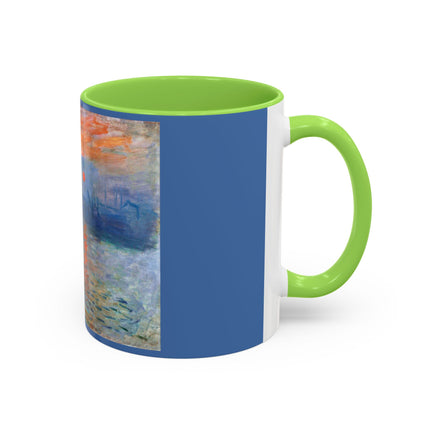 Sunrise by Claude Monet Colorful Mugs (11oz, 15oz)