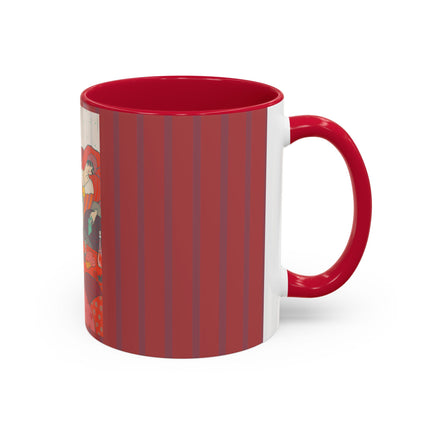 Les Coussins by Georges Lepape Colorful Mugs (11oz, 15oz)