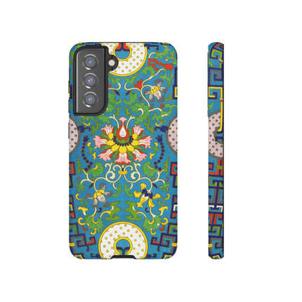 Chinese Floral Illustration by Owen Jones Phone Cases