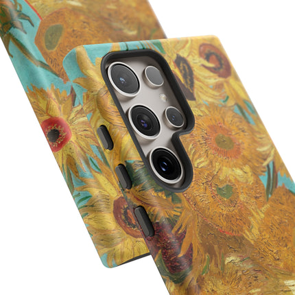 Vase with Twelve Sunflowers by Vincent Van Gogh Phone Cases