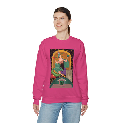 May & Emerald (from the Gem Series) by Sofia Chiostri Heavy Blend™ Crewneck Sweatshirt