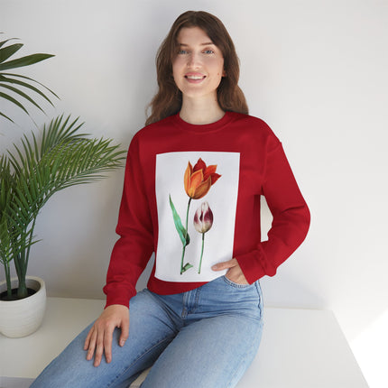 Tulip by Anselmus Boëtius de Boodt Heavy Blend™ Crewneck Sweatshirt