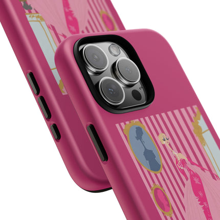Lady in Pink Phone Case – Graceful Sophistication