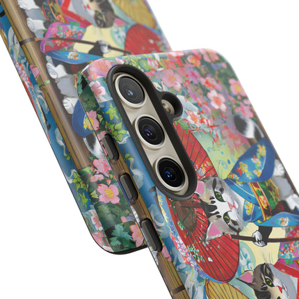 Kimono Kitties Phone Cases