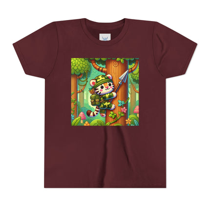 Stealthy Stripes Youth Short Sleeve Tee
