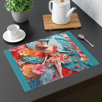 Hibiscus Fairy Placemat, 1pc