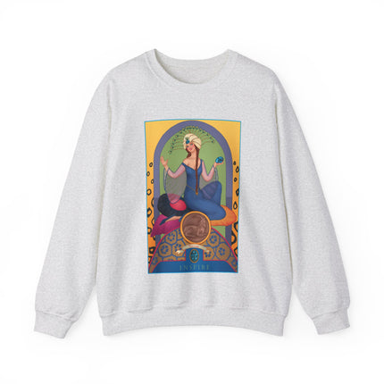 December & Tanzanite (from the Gem Series) by Sofia Chiostri Heavy Blend™ Crewneck Sweatshirt
