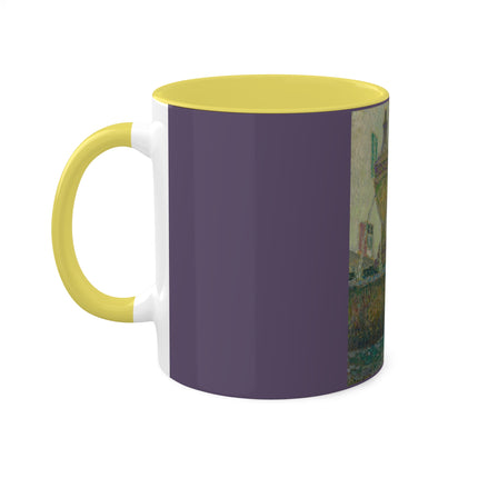 La Fontaine, Saint-Paul De Vence by Henri Le Sidaner Colorful Mug