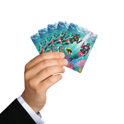 FBI Robot Dive Team Playing Cards