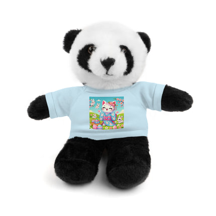 Springtime Kitten’s Easter Joy Stuffed Animals with Tee