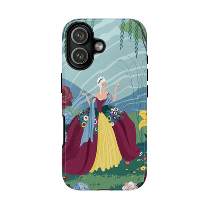 🌹🌿 The Willow Garden Promenade Phone Case – Art Deco Floral Elegance