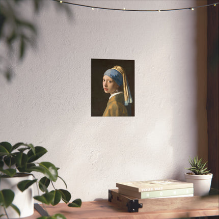 Girl with a Pearl Earring by Johannes Vermeer Fine Art Posters