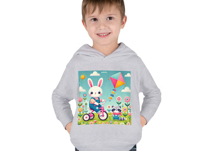 Breezy Meadow Ride Toddler Pullover Fleece Hoodie