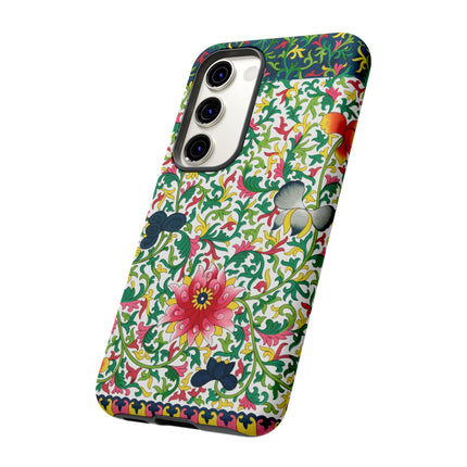 Colorful Floral Pattern by Owen Jones Phone Cases