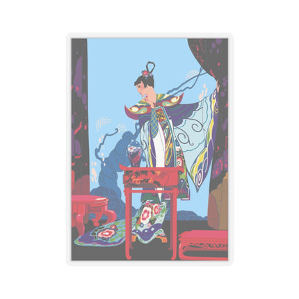 A Visual Journey by Umberto Brunelleschi Kiss-Cut Stickers (4 Sizes)