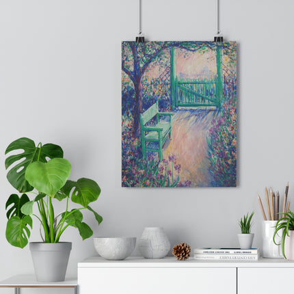 The Artist’s Garden (The Green Chair) by Theodore Earl Butler Giclée Art Print