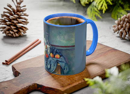 The Peppermint Bottle by Paul Cézanne Colorful Mugs (11oz, 15oz)