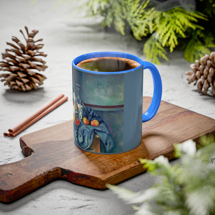 The Peppermint Bottle by Paul Cézanne Colorful Mugs (11oz, 15oz)