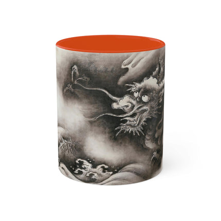Japanese dragon by Yamada Dōa Colorful Mugs, 11oz