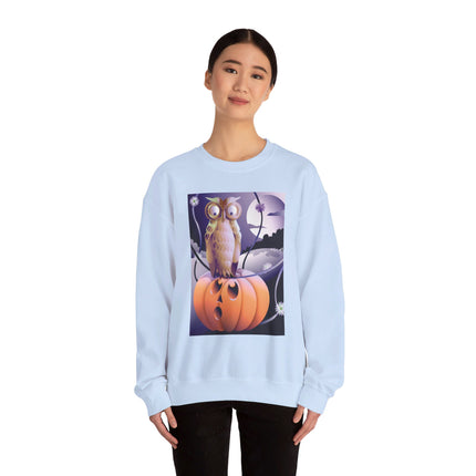 The Startled Pumpkin Unisex Heavy Blend™ Crewneck Sweatshirt