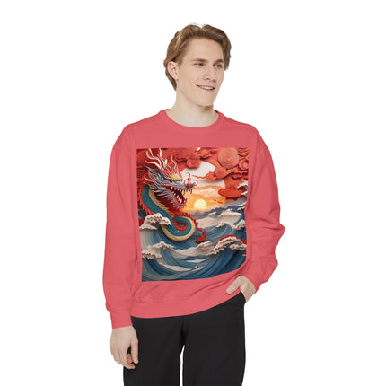 Stormbound Dragon Garment-Dyed Sweatshirt
