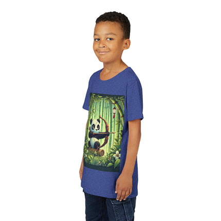 Bamboo Archer Panda Youth Short Sleeve Tee