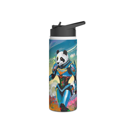 Cyber Punk Robots Stainless Steel Water Bottle