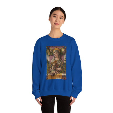 Madonna and Child by Carlo Crivelli Heavy Blend™ Crewneck Sweatshirt